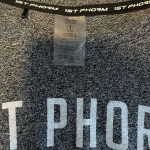 1st Phorm long sleeve crop t shirt
